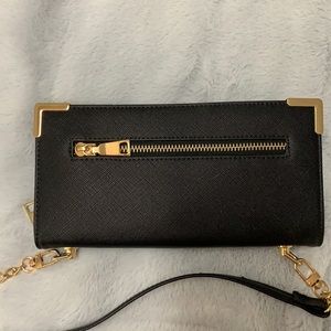 Black Crossbody Wallet